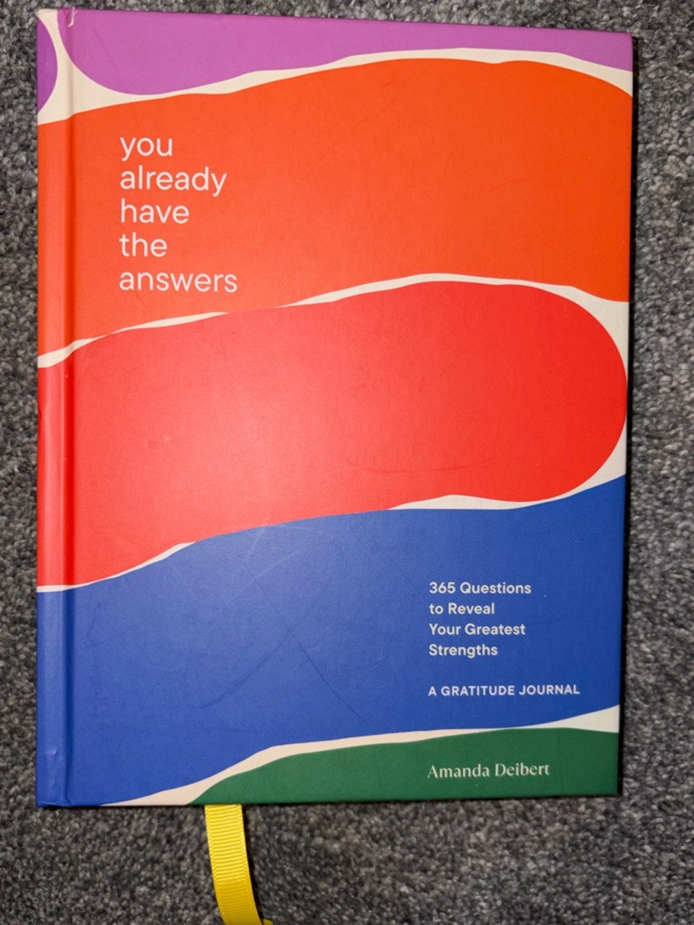 *BRAND NEW*‘You Already Have the Answers’ Gratitude Journal Hardcover